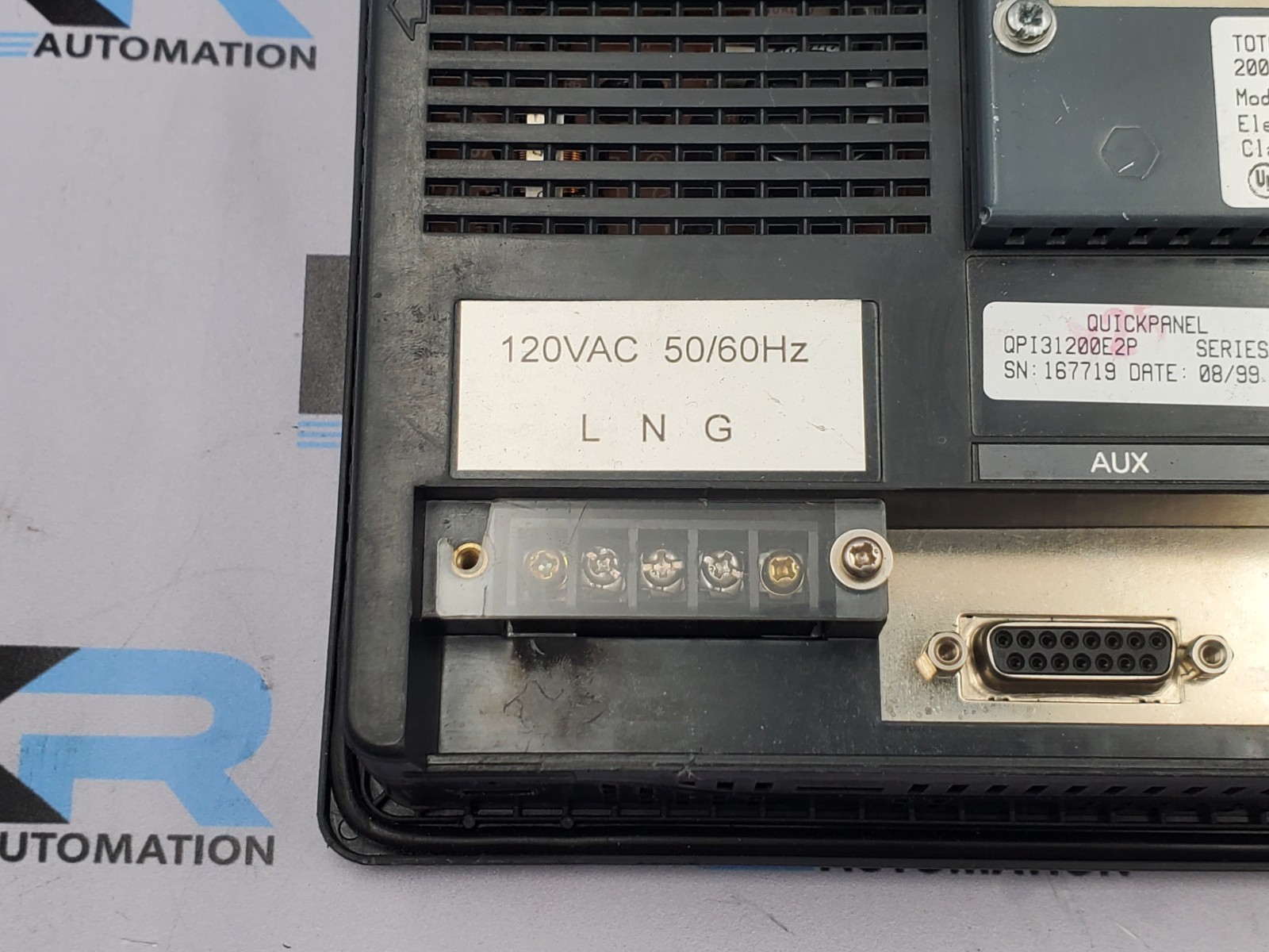 Total Control QPI31200E2P-A QuickPanel Operator Interface 9" 120V