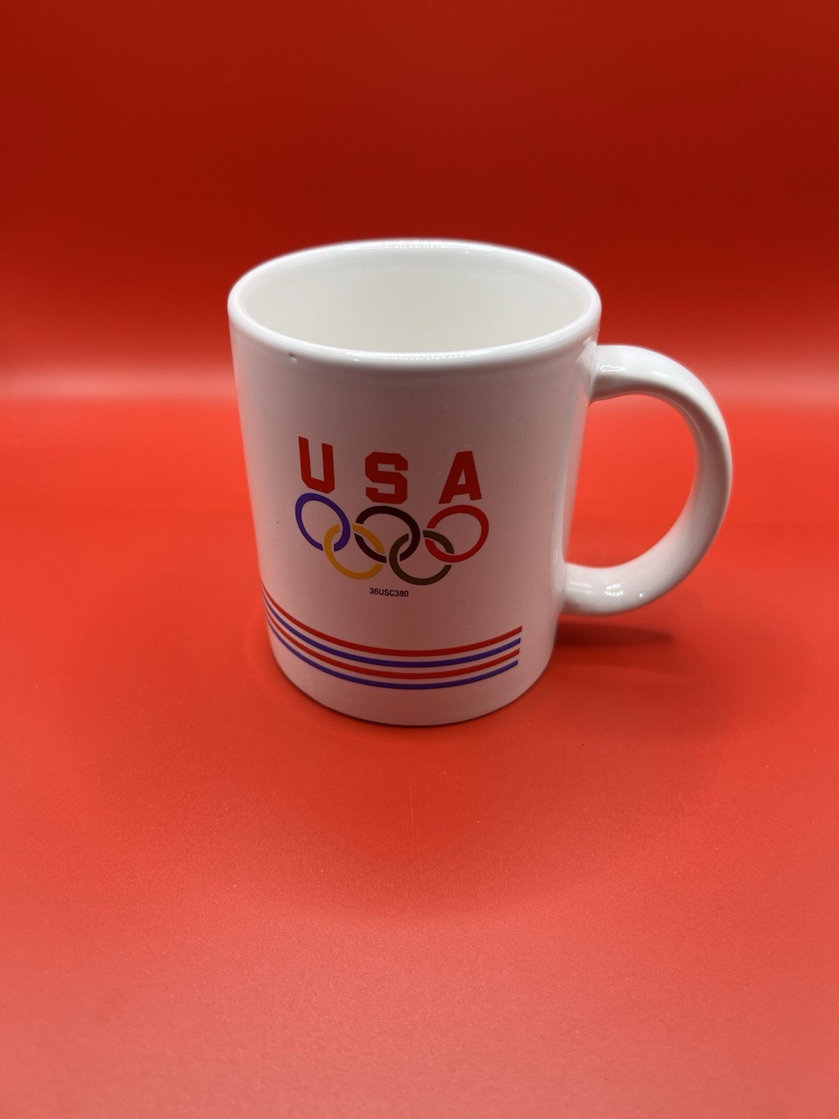 Maxwell House Ceramic Coffee Mug Sponsor 1992 Olympics Team Barcelona Brand New