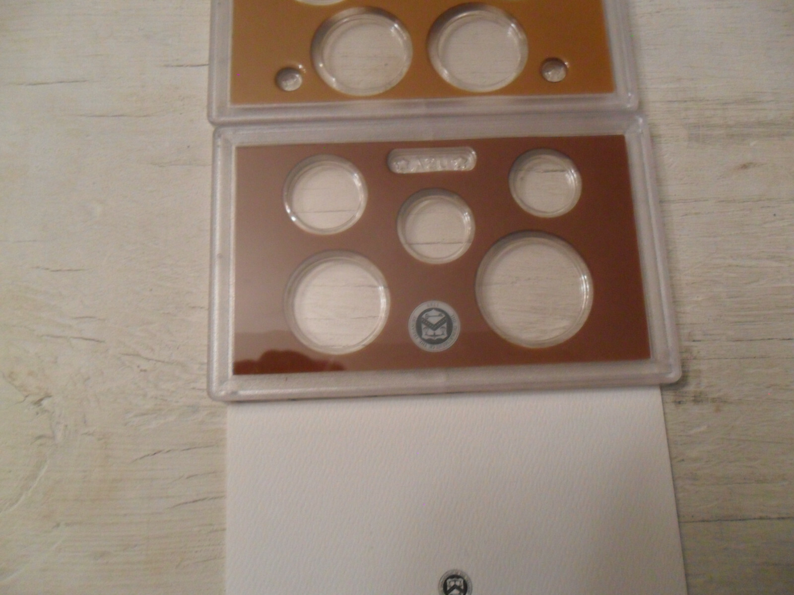 2012 Proof Set Box and Lenses ONLY *NO COINS*
