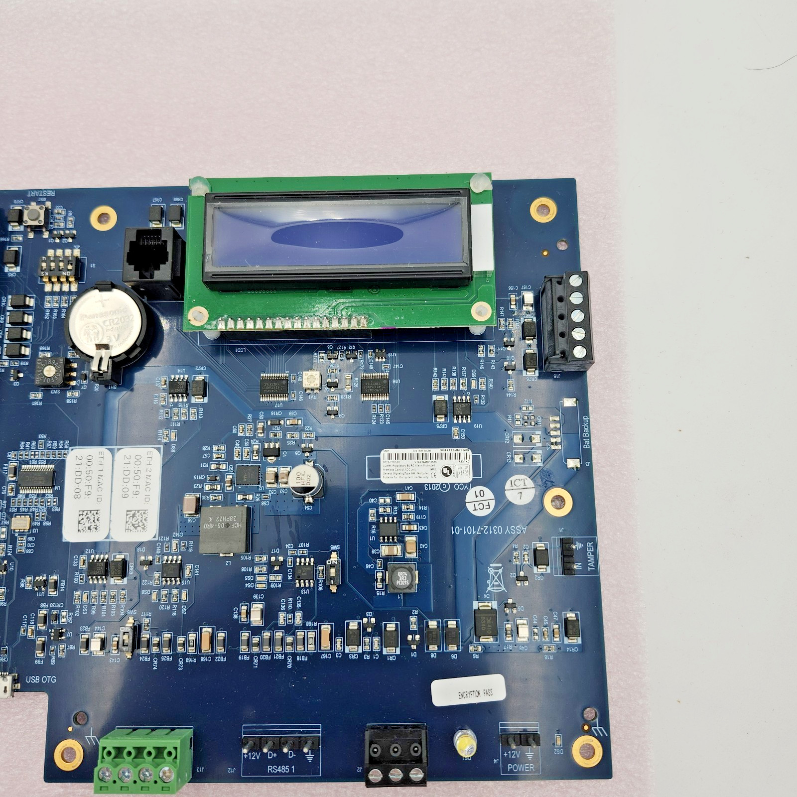 Software House Tyco Access Control Module Board ASSY 0312-7101-01 USTAR-ACM