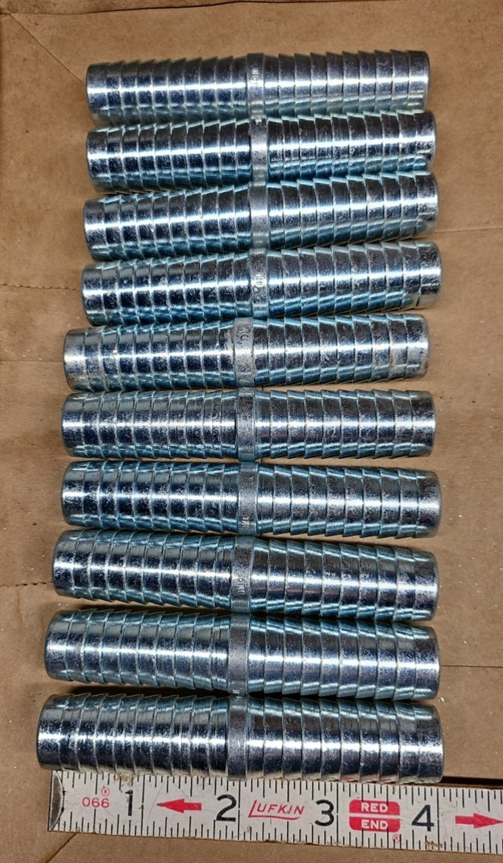 DIXON DM6   3/4" Hose Mender   Zinc Plated Steel   Lot Of 10