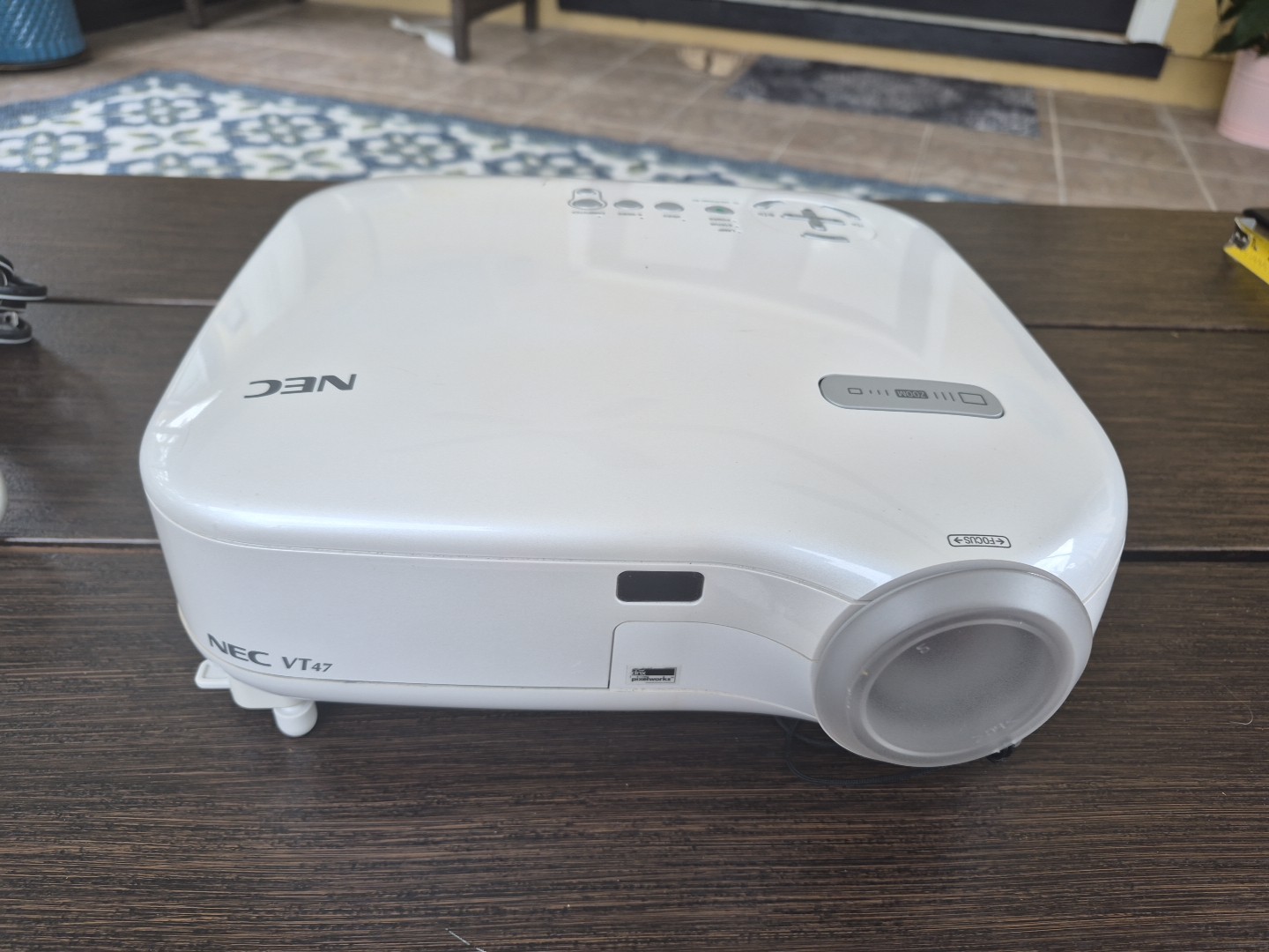 NEC VT47 Projector With carry case. Tested Works