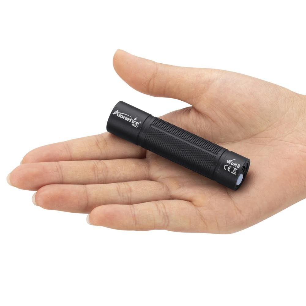 395nm UV Flashlight Mini Blacklight USB C Rechargeable Rechargeable
