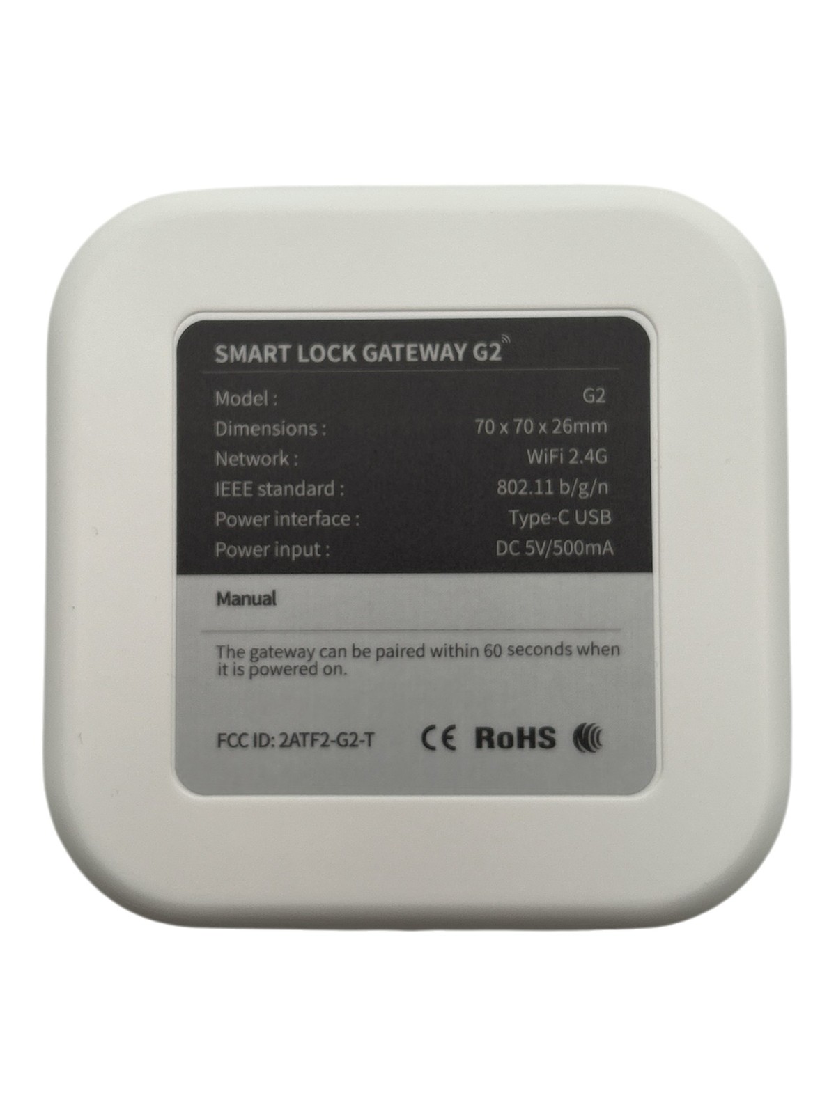 Veise G2 Wi-Fi Gateway Smart Lock Bridge