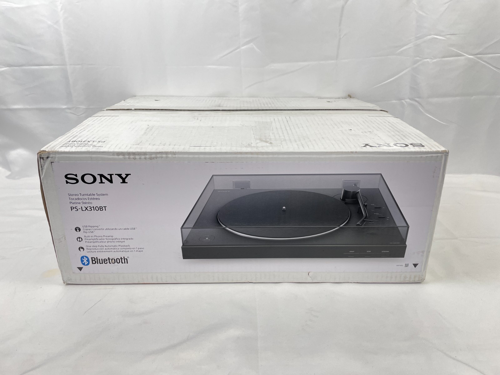 Sony PS-LX310BT Automatic Belt-Driven Stereo Turntable with Bluetooth and USB