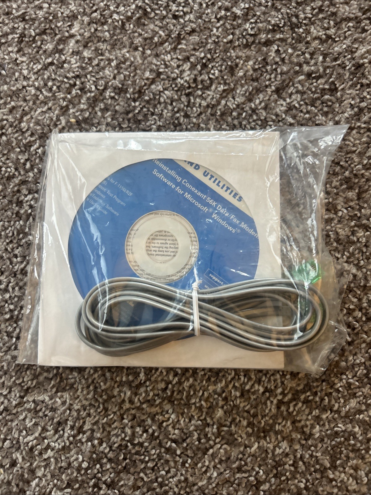 Dell Drivers & Utilities Reinstalling V.9X / 56K Data / Fax Modem - CD ONLY