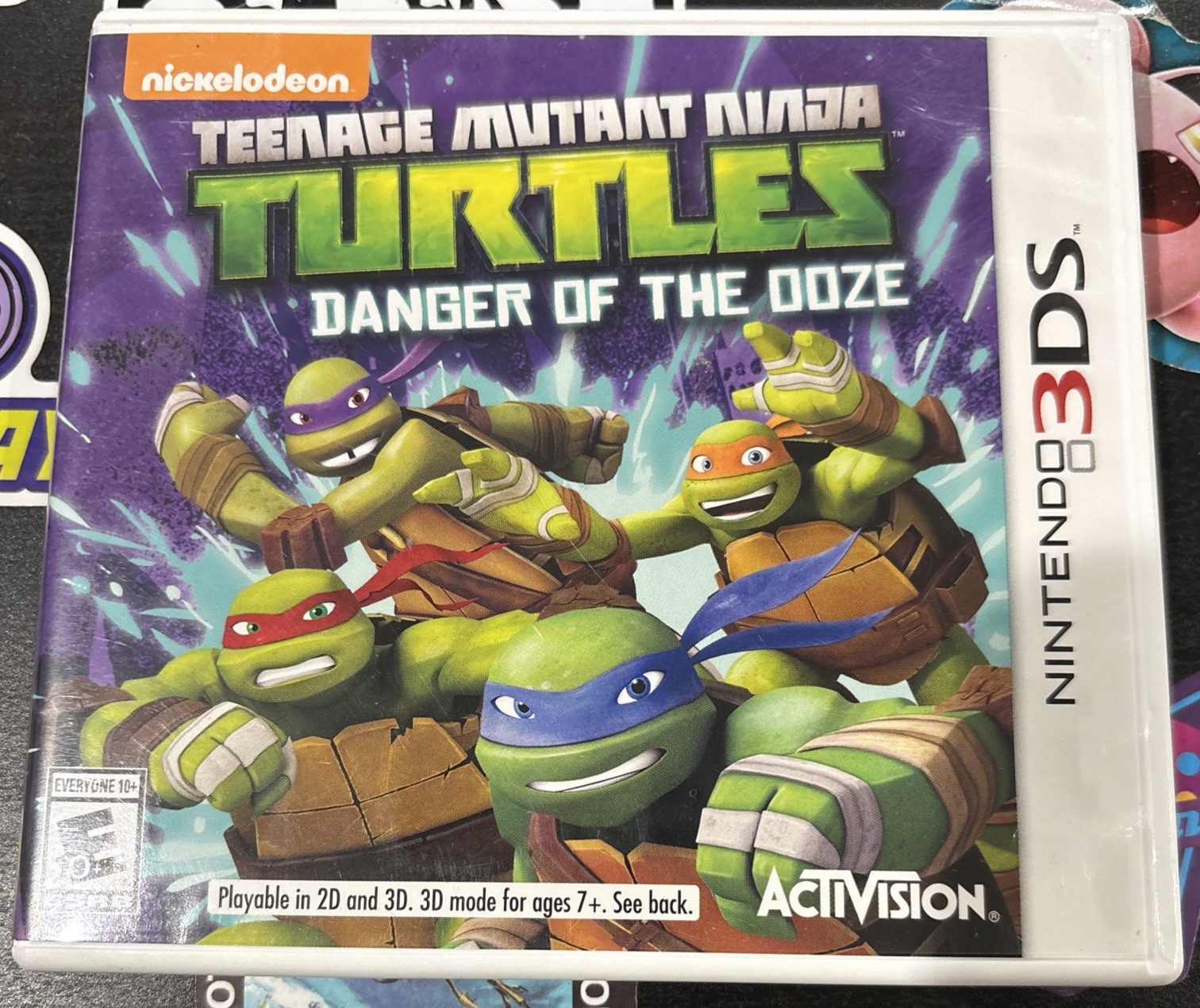 Teenage Mutant Ninja Turtles: Danger of the Ooze (Nintendo 3DS, 2014) Case Only!