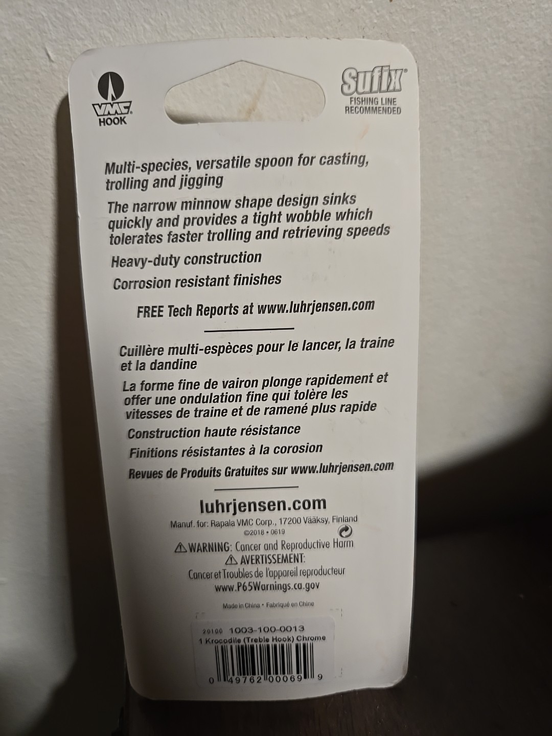 Luhr Jensen Krocodile spoon