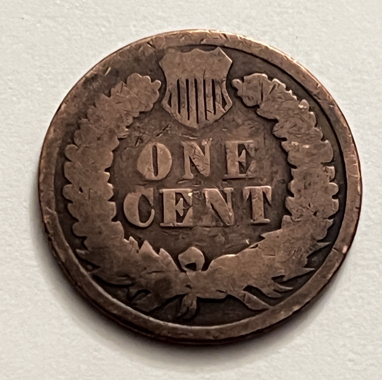 1883 Indian Head Cent US Copper BN473