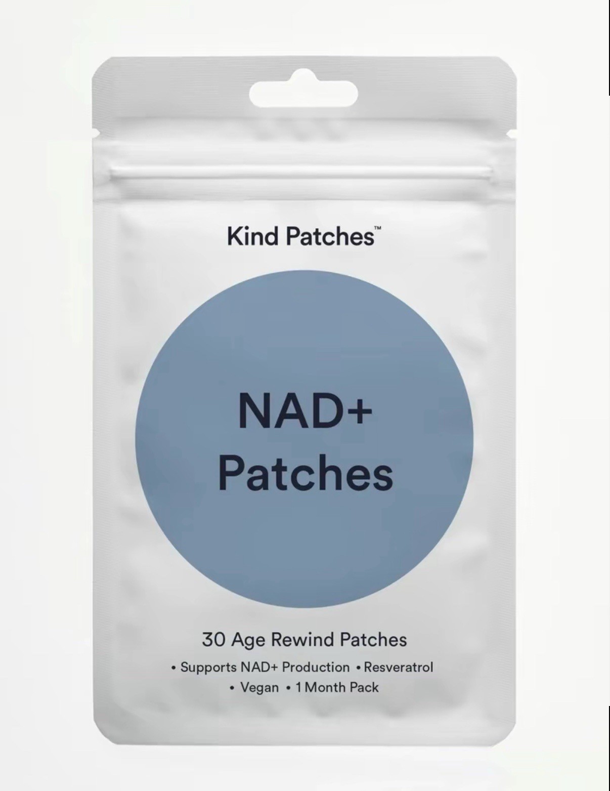 NAD Plus Patches by Kind Patches for Unisex - 30 Count Patches