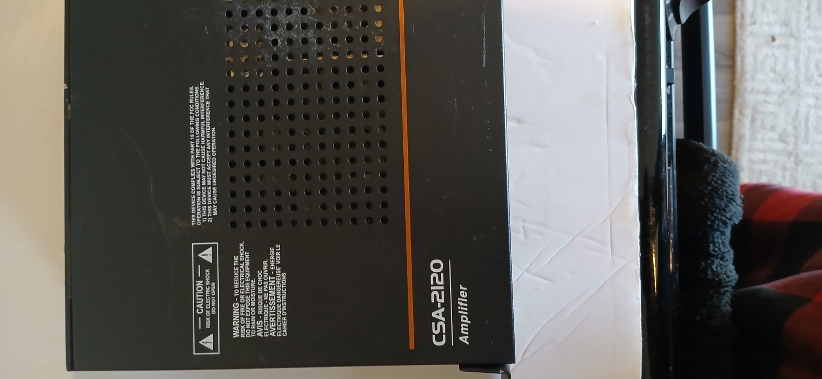 JBL CSA-2120 120W Power Amplifier