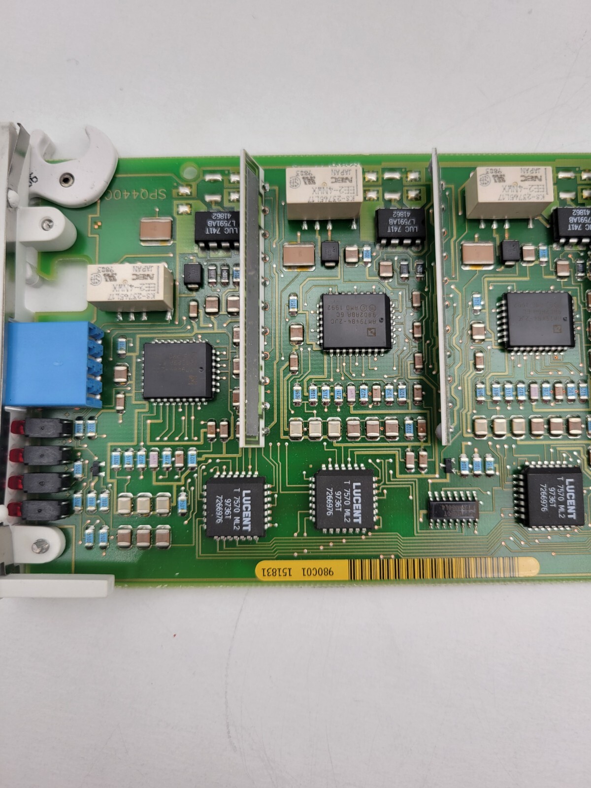 Lucent SLC-2000 SPQ440C Telecommunication Card Busy Circuit Board Assembly Rack