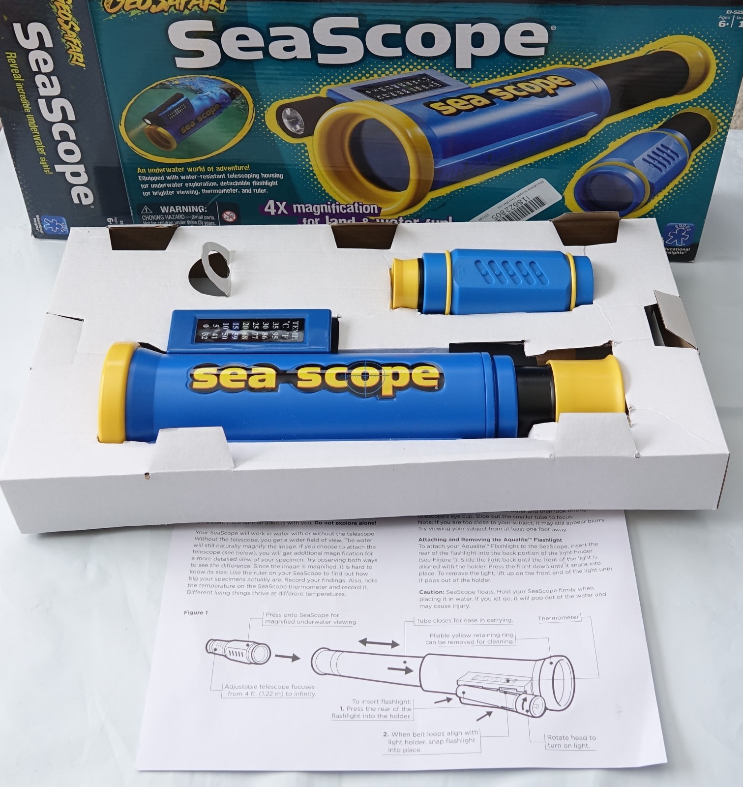 Educational Insights GeoSafari SeaScope without flash light
