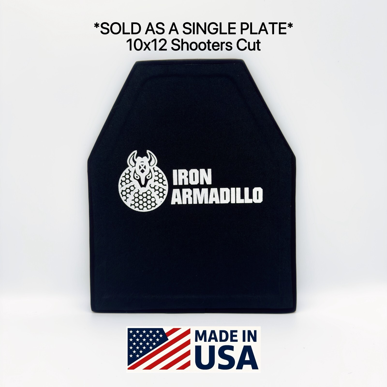 IRON ARMADILLO® NIJ Level IIIA 3A Soft Armor Stops 9MM 10MM .44 MADE IN USA!