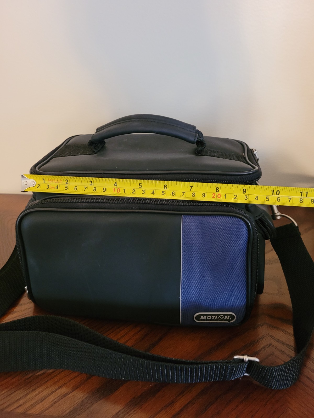 Motion systems Camera Carrying Case with Shoulder Strap Blue and Black Nice