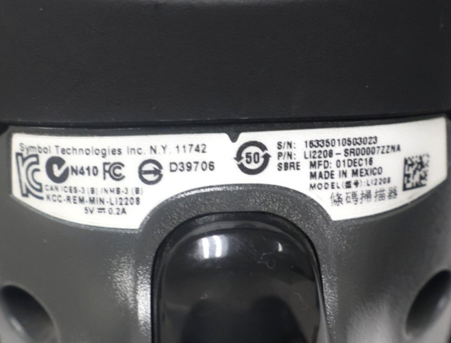 Motorola Symbol Barcode Scanner-L12208