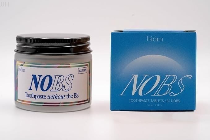 Nano Hydroxyapatite Biteable Whitening Toothpaste Tablets Fluoride Free Plastic'