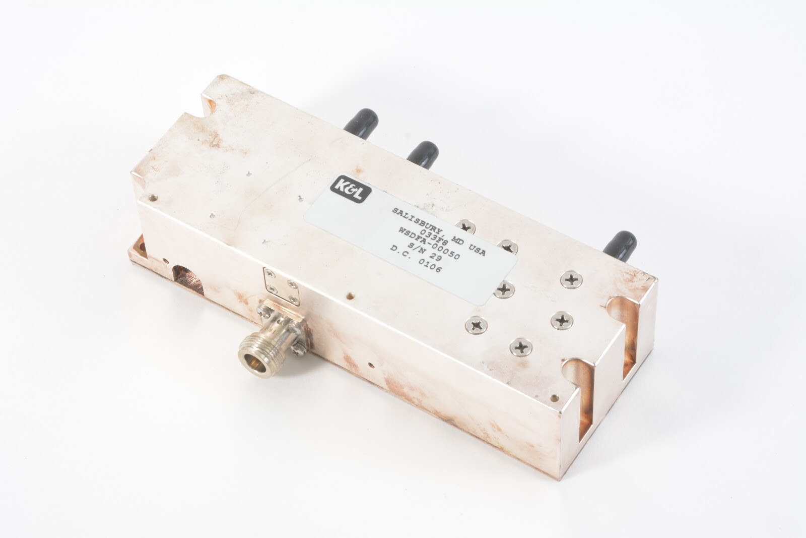 K+L PCS Fullband Duplexer WSDFA-00050 - Used