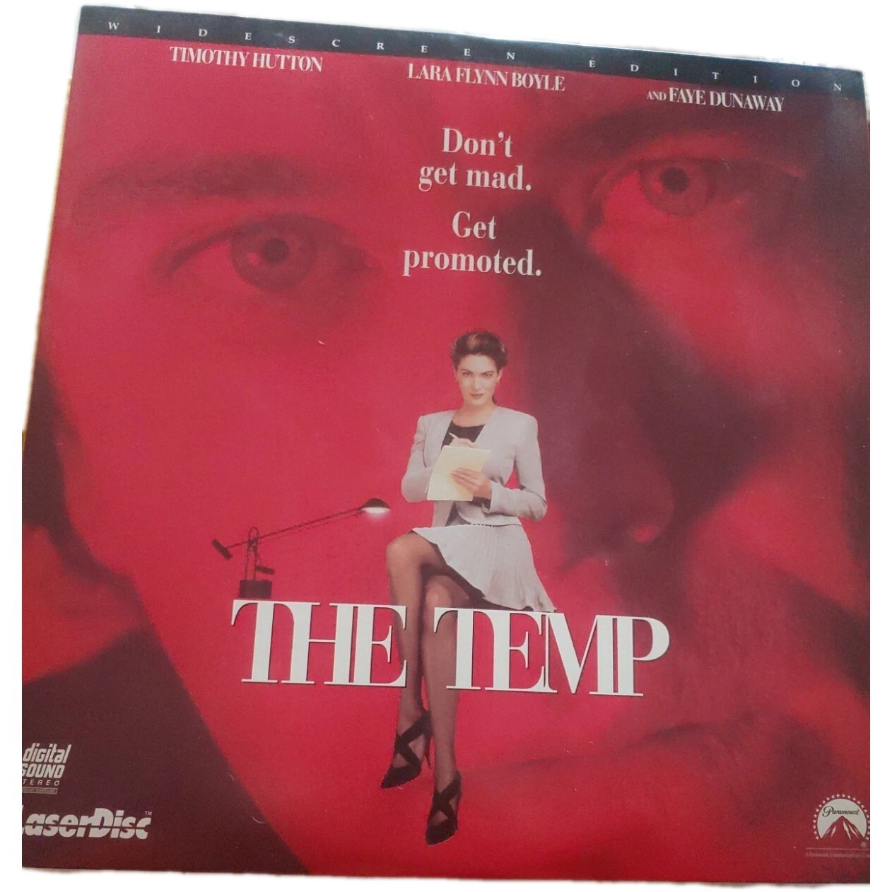The Temp Laserdisc Tim Hutton Very Good Condition