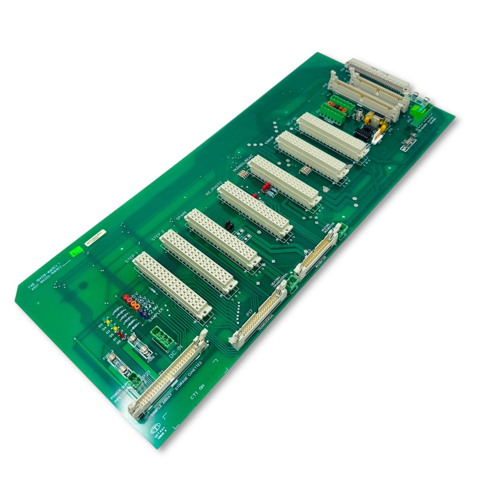 Instrumentation Laboratory 184018-68 PCB Control Board Assembly 184202-68