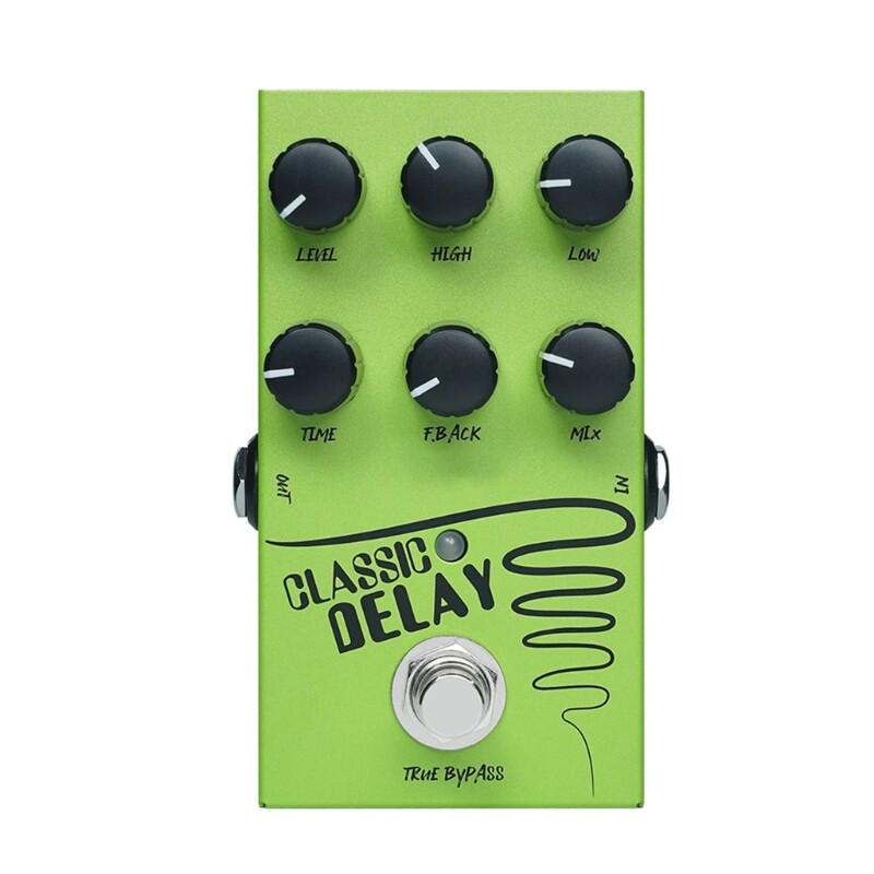 Single Guitar Effect Pedal Distortion Long Delay Time Rock Guitar Effects Pedal