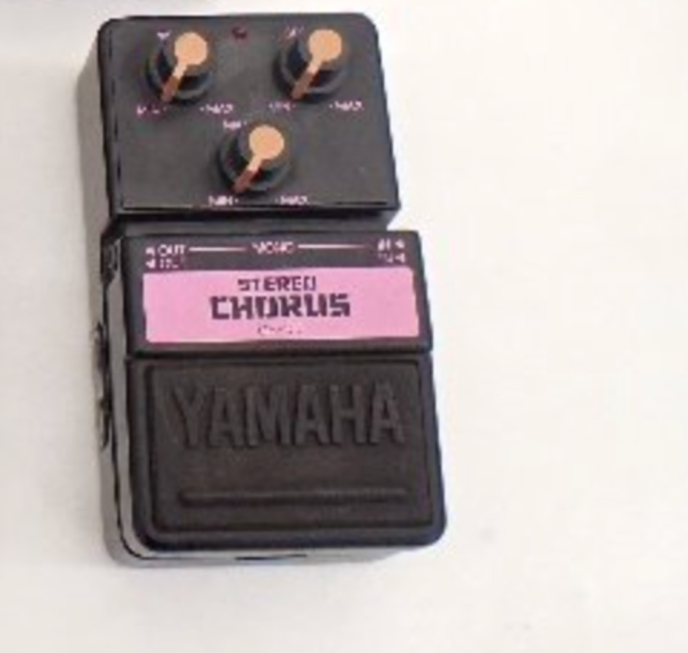 Yamaha CH-100 Stereo Chorus Guitar Effects Pedal Made In Japan 90s Free Shipping