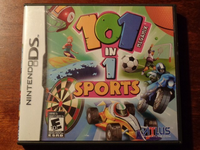 101-in-1 Sports Megamix (Nintendo DS, 2010) CASE ONLY / NO GAME / FAST SHIPPING