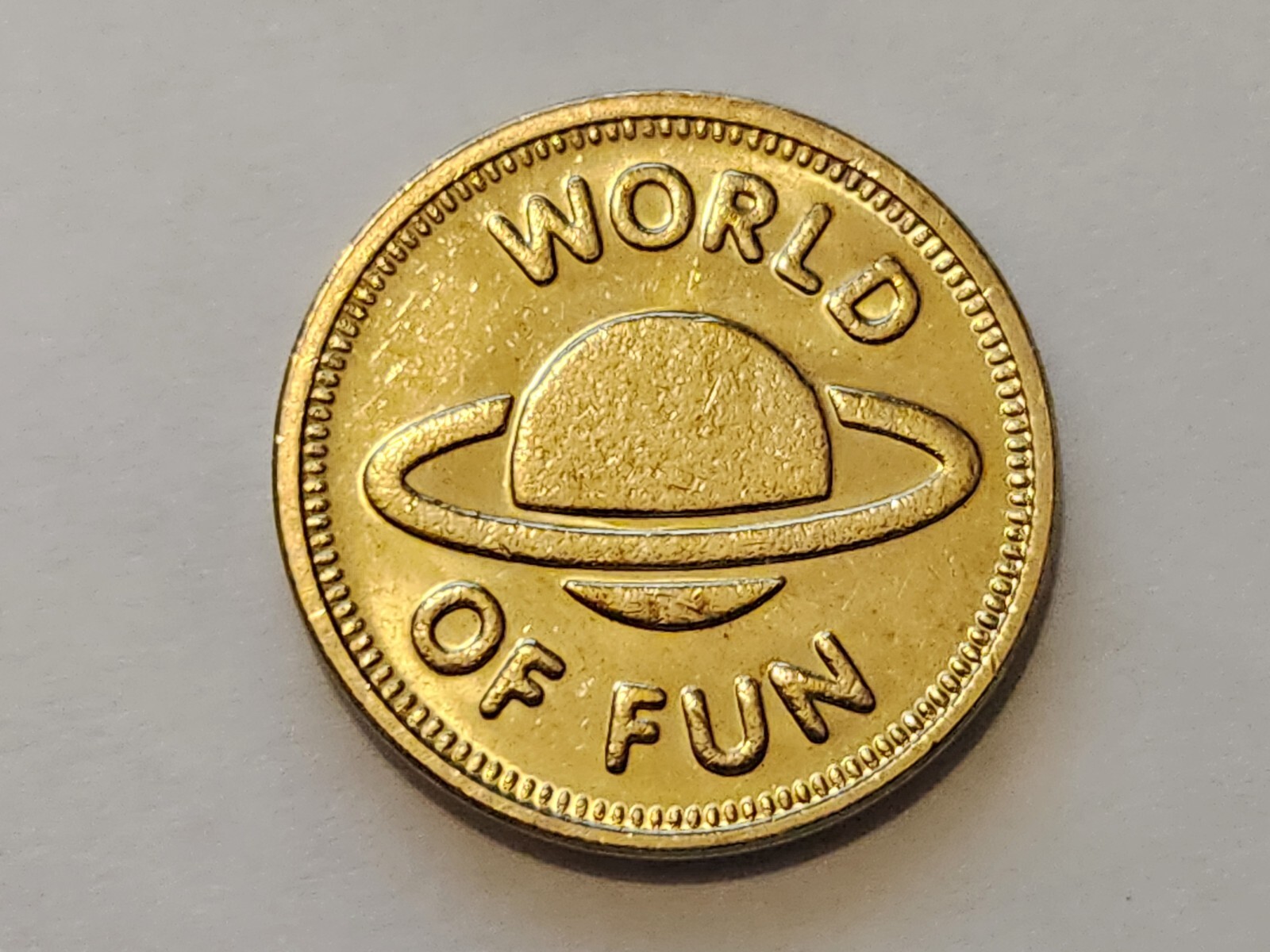World Of Fun Arcade Token