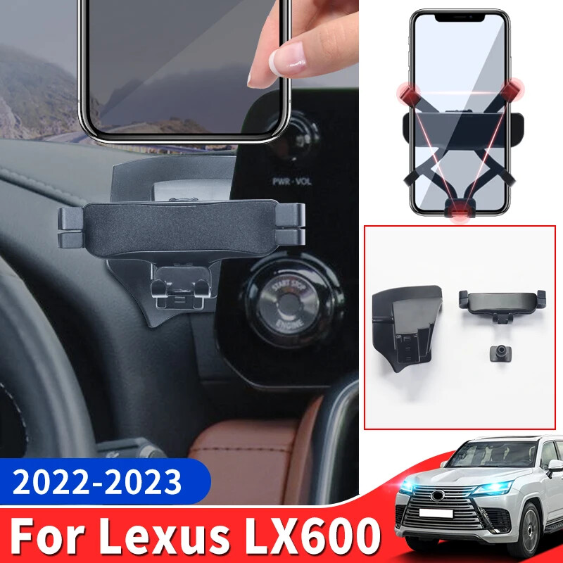 For 2022-2026 Lexus LX600 LX500d Car Phone Holder Mount Interior Bracket