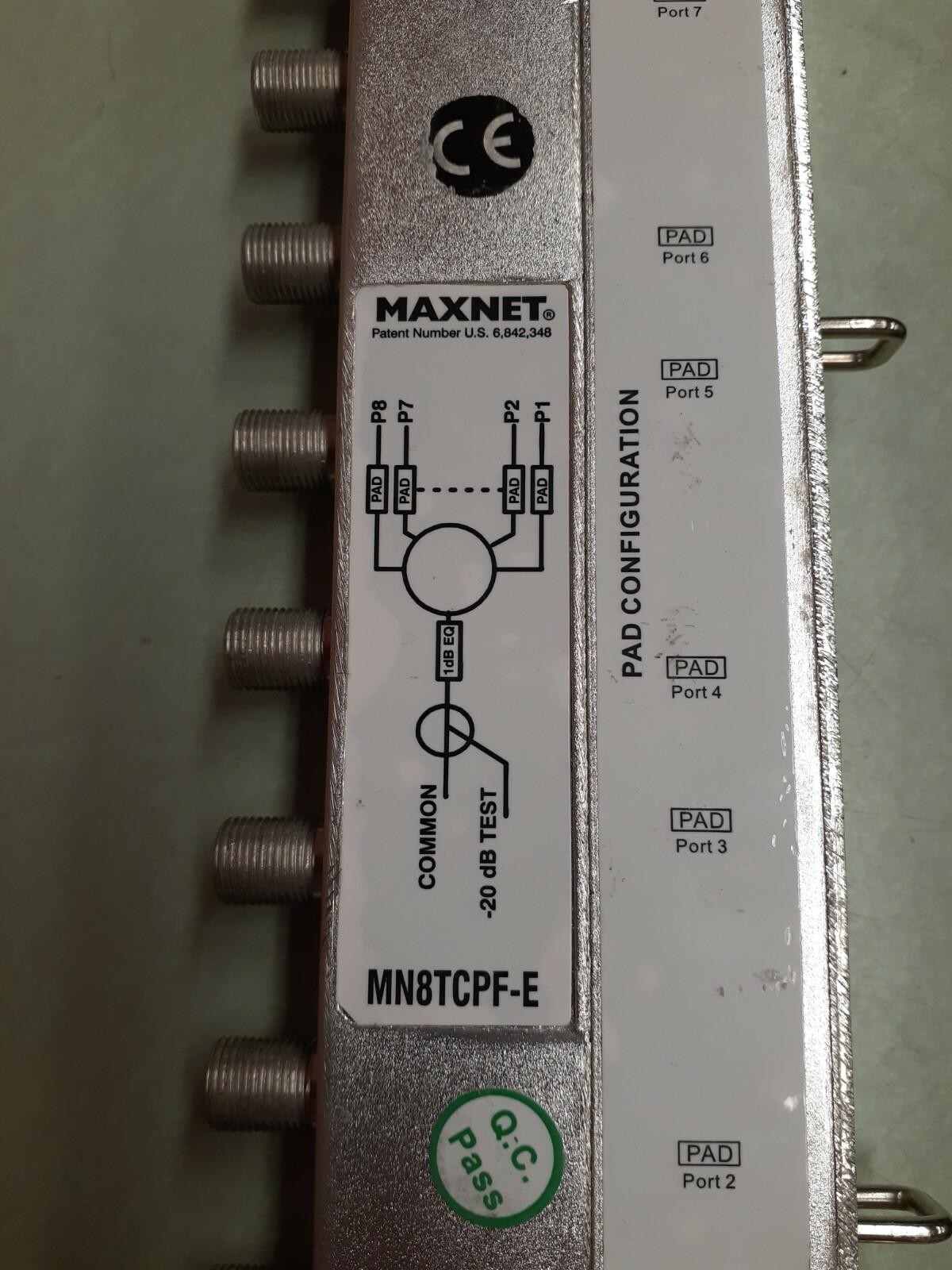 (2) ATX Maxnet MN8TCPF-E MN8TCPFE Splitter