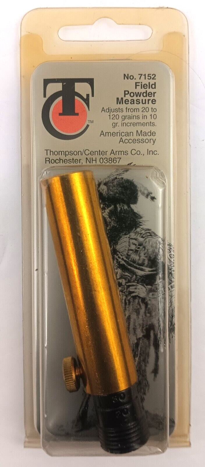 Thompson Center Field Powder Measure #7152  - New Old Stock