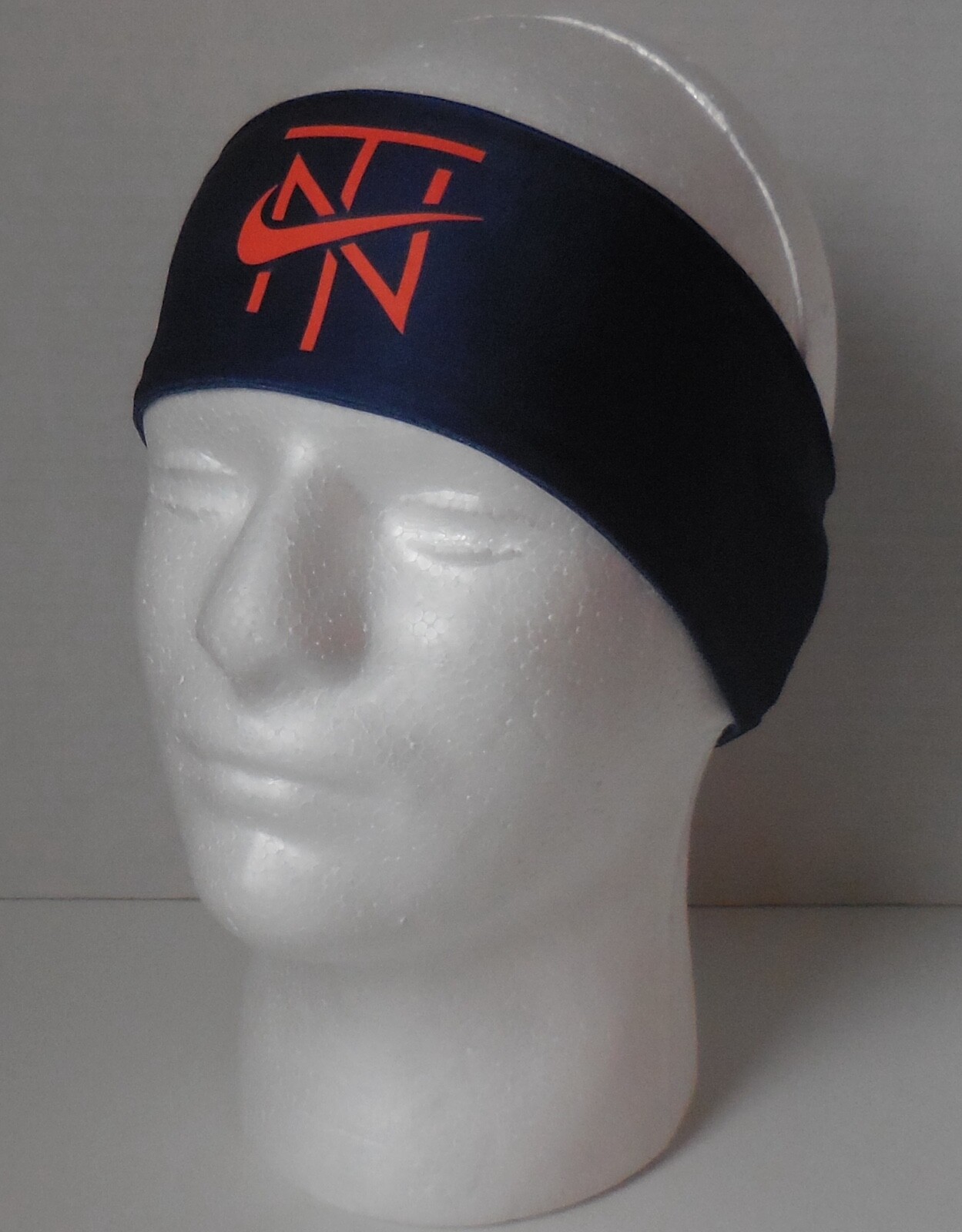 Nike Niketown London Fury Headband 2.0 Adult Unisex Meteor Blue/Chemical Orange