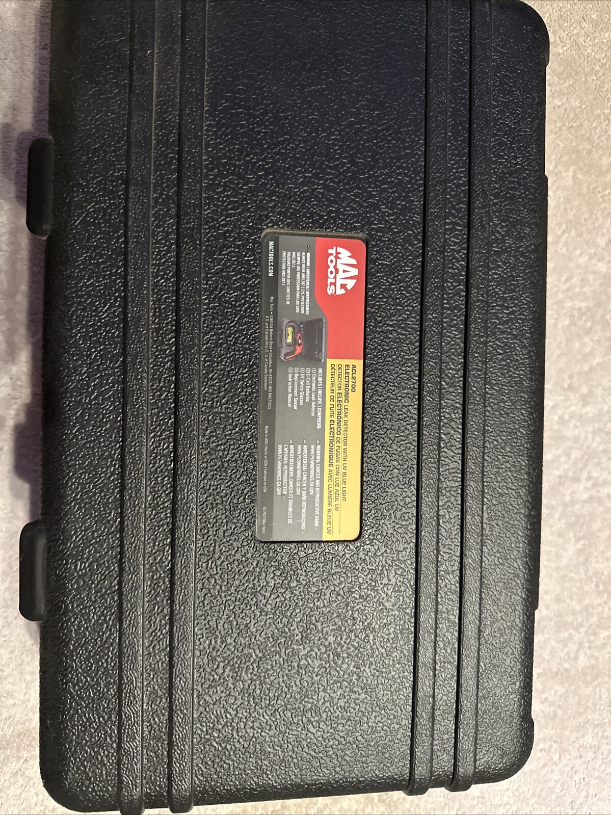 Mac Tools Electronic Leak Detector With Uv Blue Light