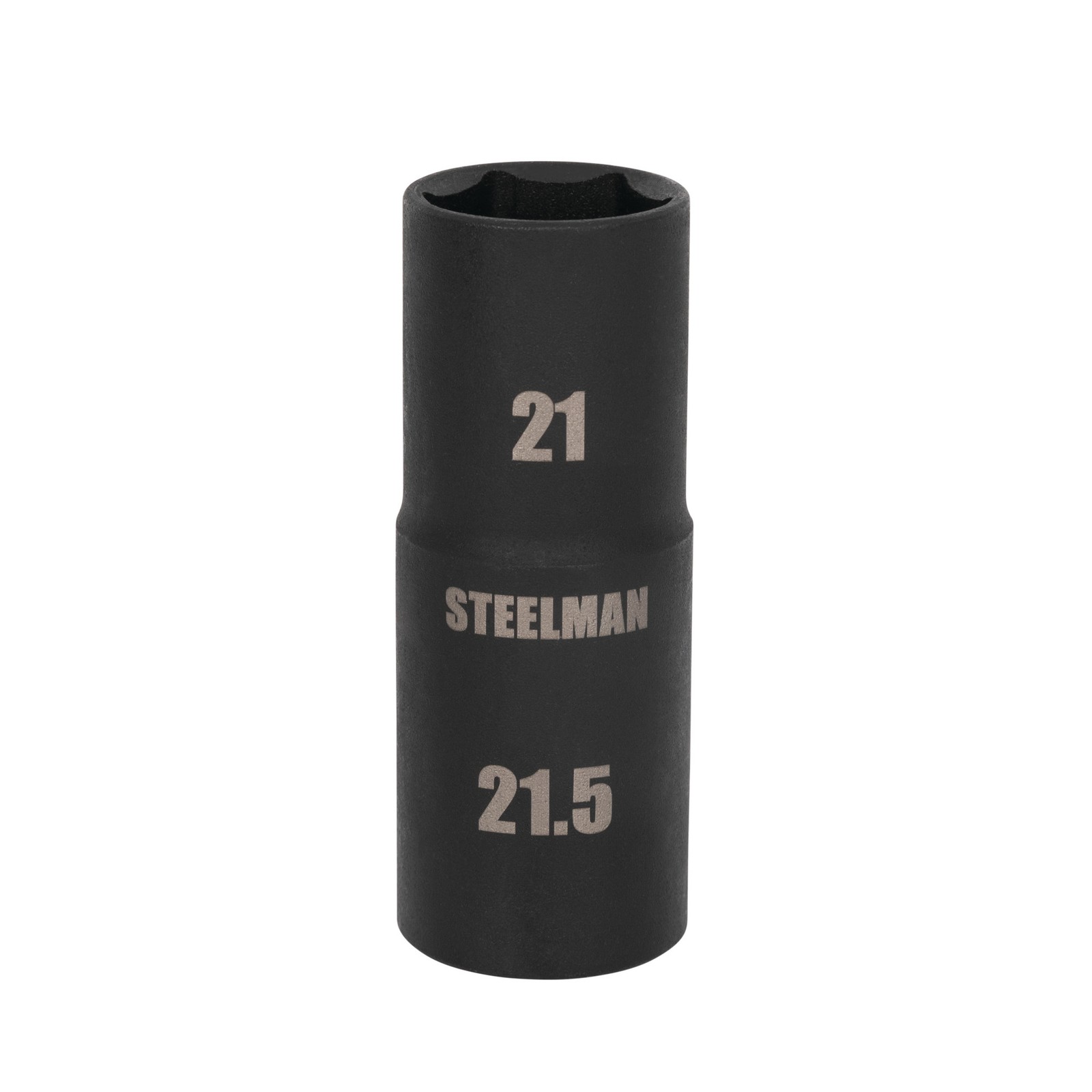 Steelman 1/2 in. Drive Impact Flip Socket, Thin Wall, 21-MM x 21.5-MM 60230