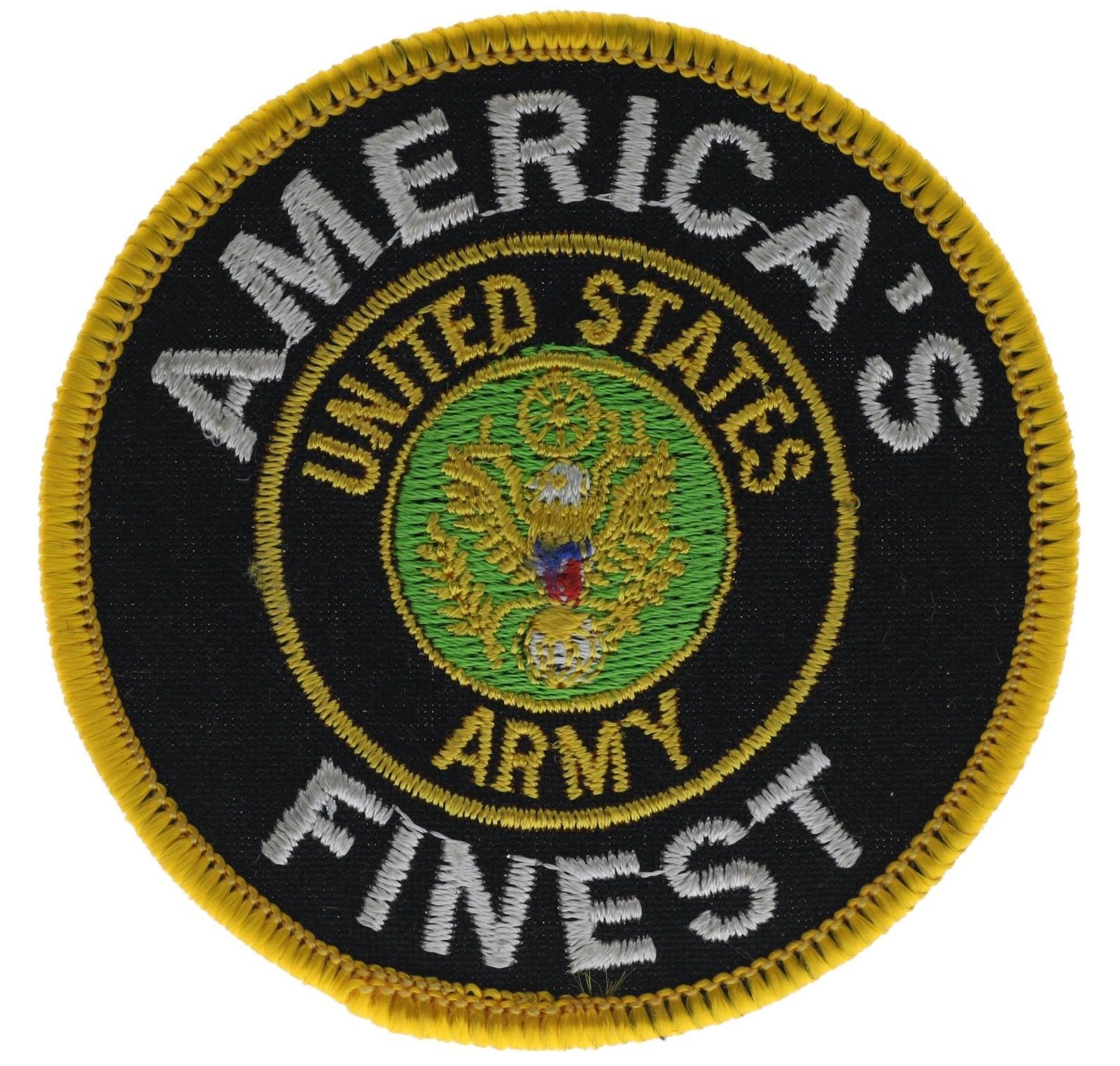 America's Finest Army Honor Troops 2 5/8 Inch Hat Embroidered Patch F1D23K