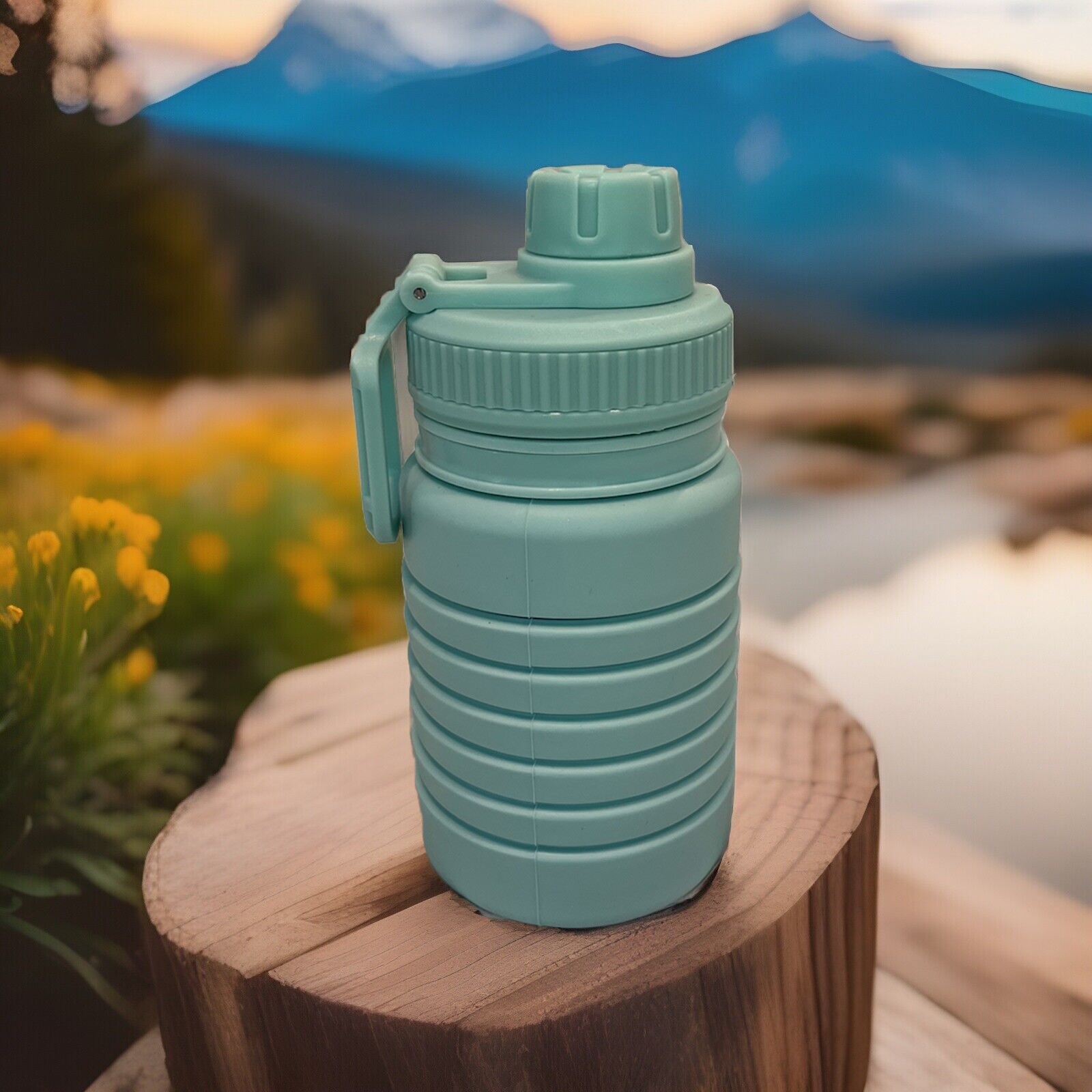 Large Capacity Foldable Bottle For Drinking Water 750ml School Supplies