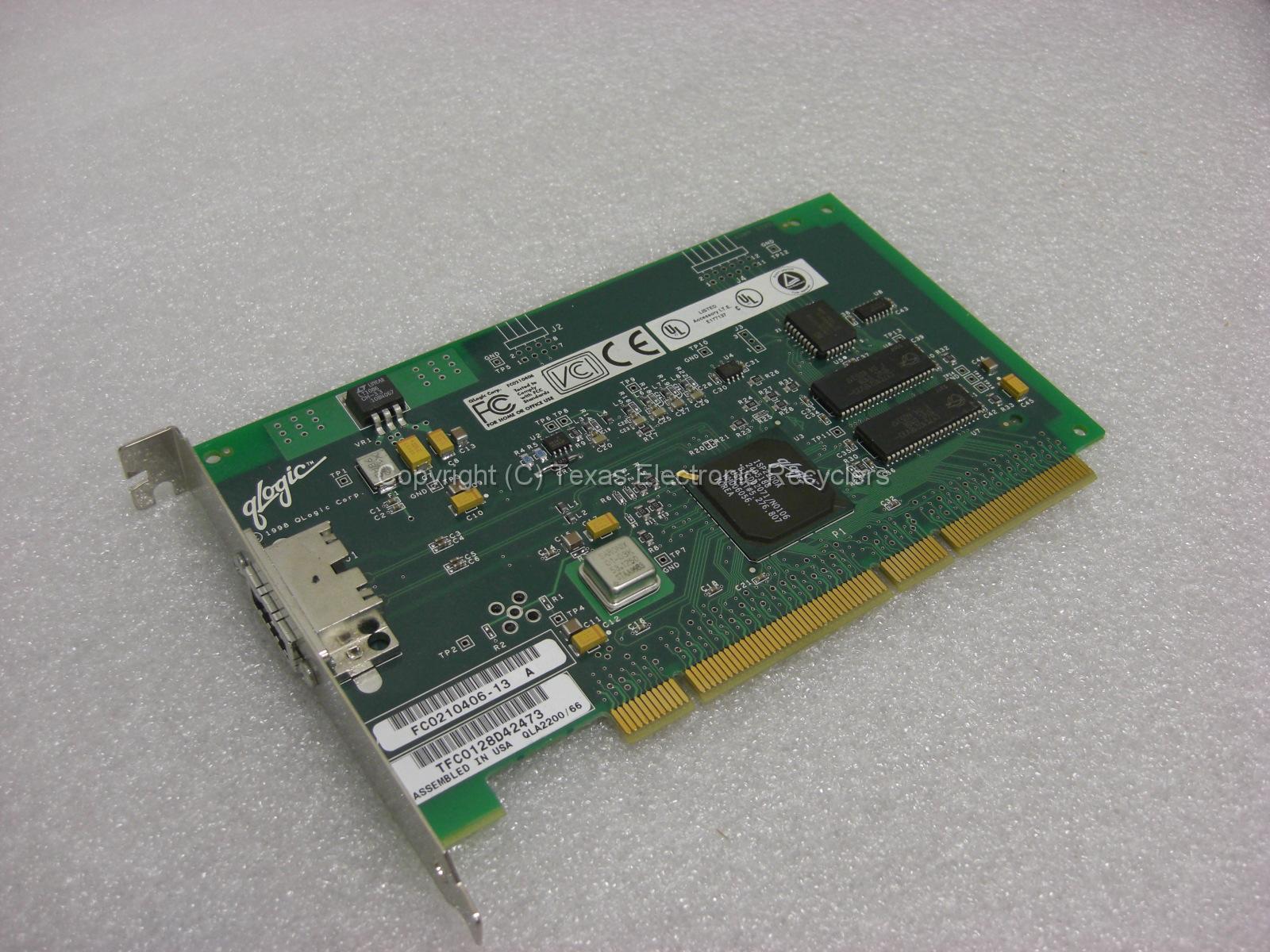 Dell 0001280r 1280r Qlogic fc0210406-13 Fibre Channel Bus Adapter Card