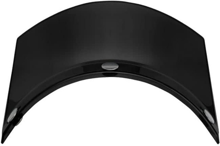 Helmet Visor 3 Snap Button Open Face Motorcycle Accessories Protective Cover