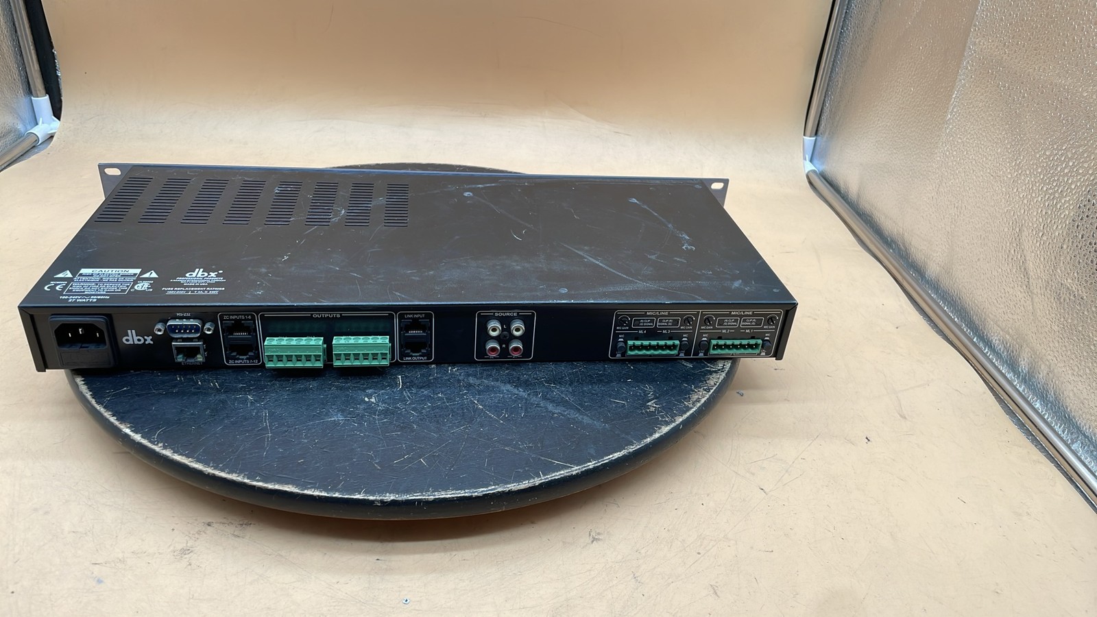 DBX ZonePRO 641M Digital Zone Processor Audio Signal Processor Rack Mount Unit