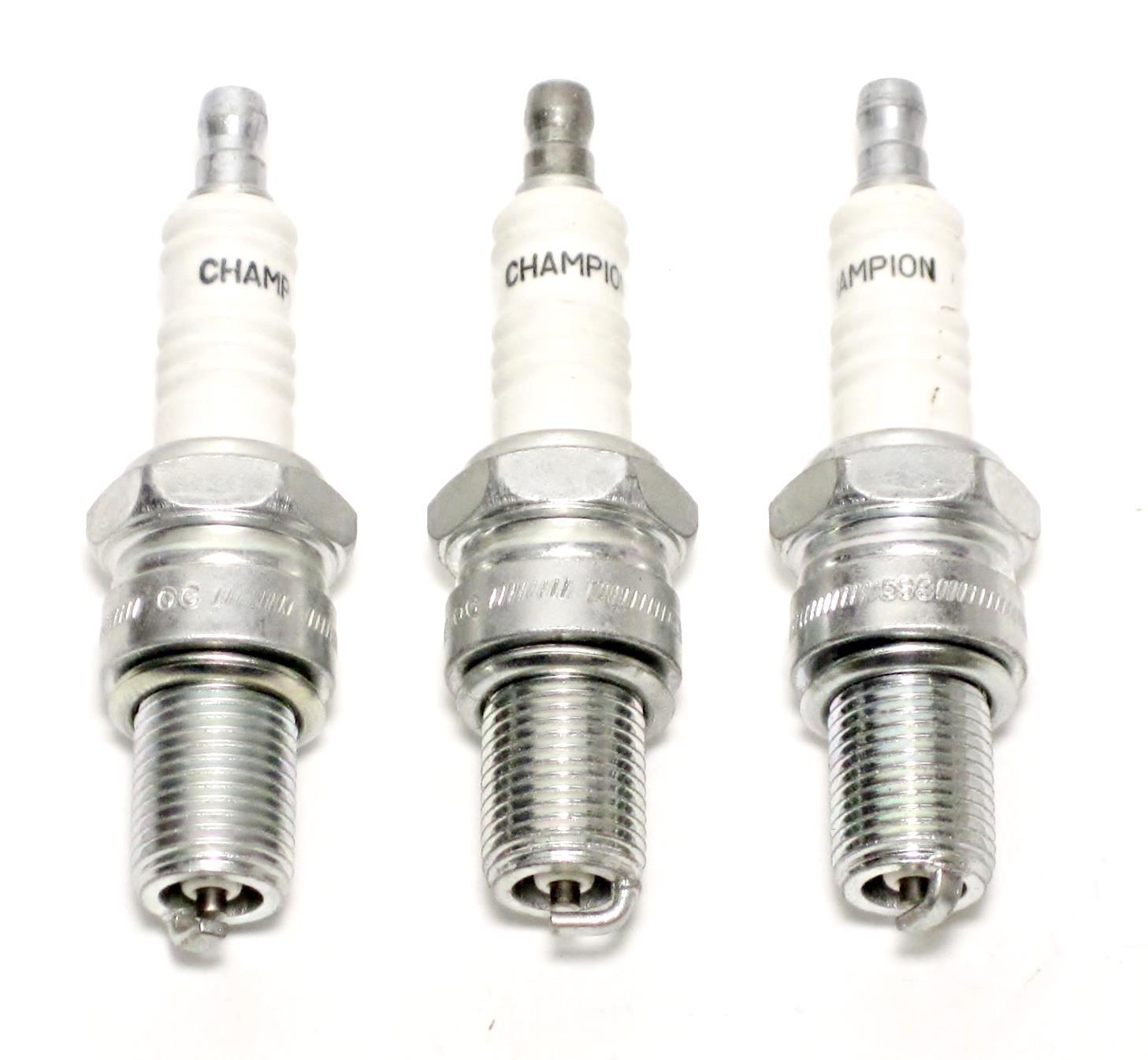 Champion Spark Plug Set N3C triple Triumph Trident BSA Rocket 3 T150 T160