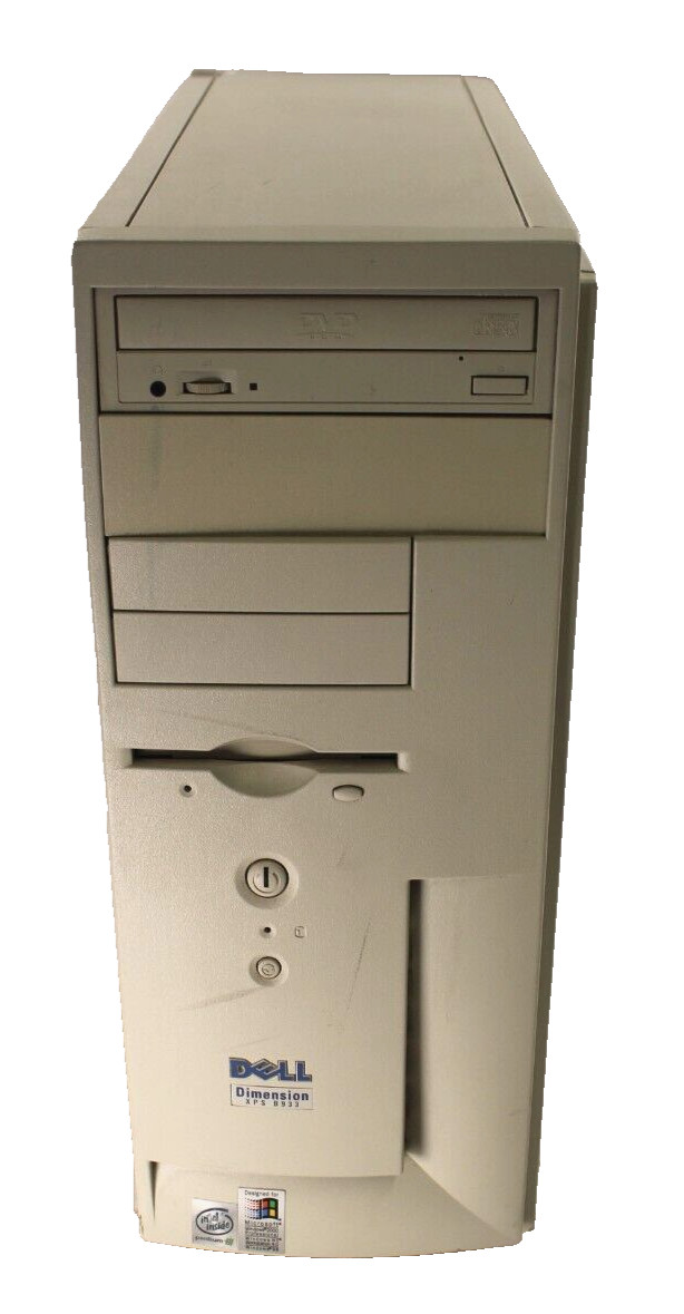 Dell Dimension XPS B933 Intel Pentium III 256MB RAM 80GB HDD Win98 TESTED!