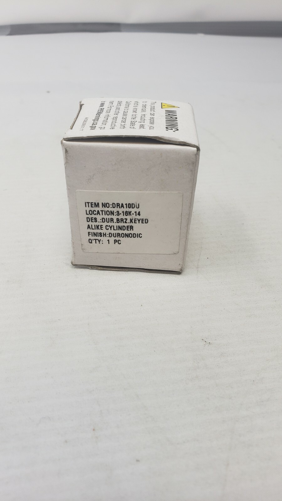 CRL Satin Anodized Mortise Keyed Alike Cylinder DRA10DU SEE DESCRIPTION