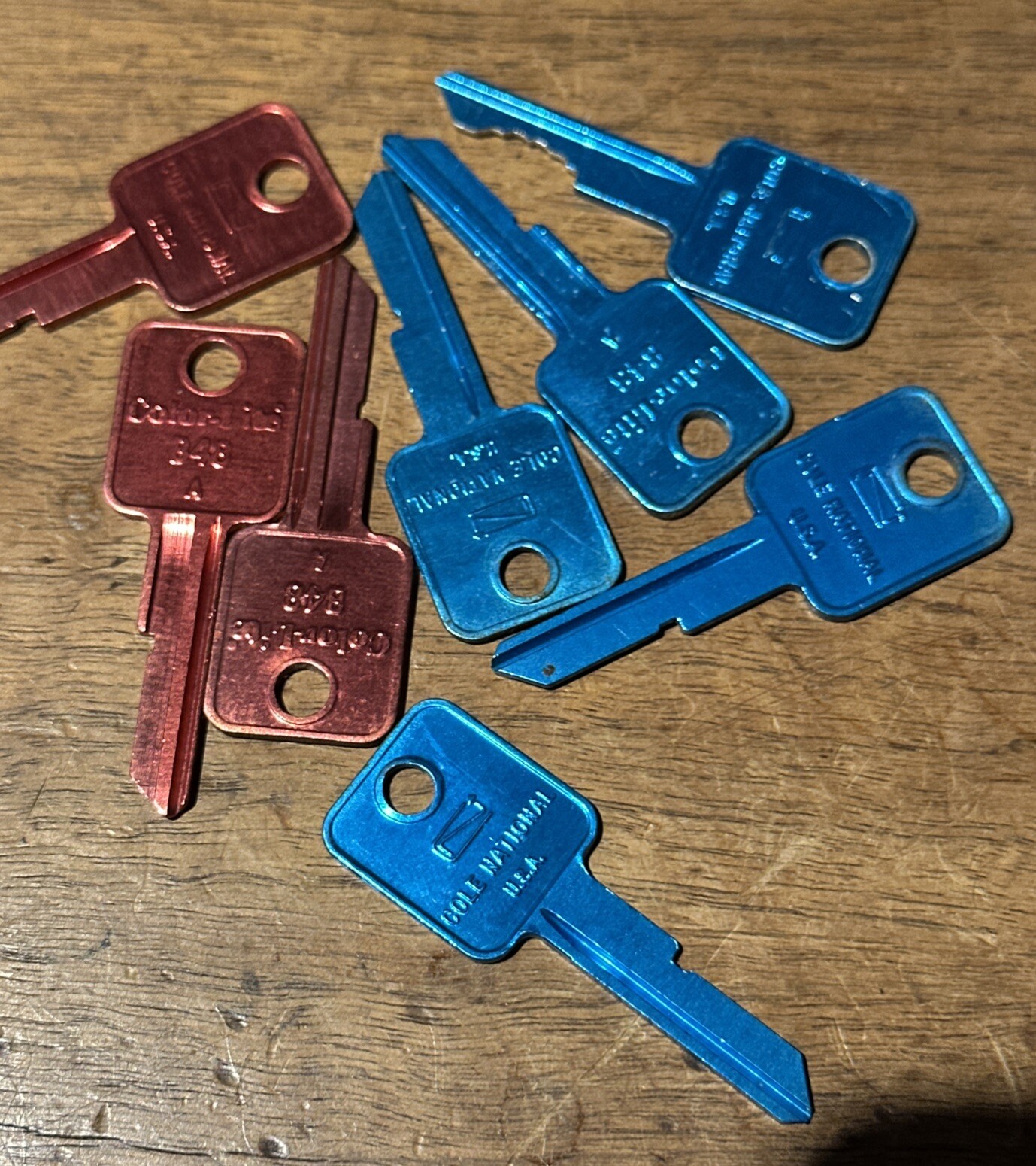 Cole NATIONAL COLOR LITE B 48a uncut KEY VINTAGE free shipping