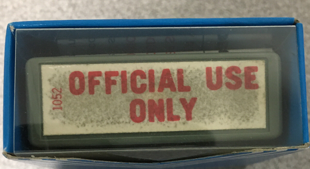 Shachihata Xstamper Red Ink "OFFICAL USE ONLY" #1052