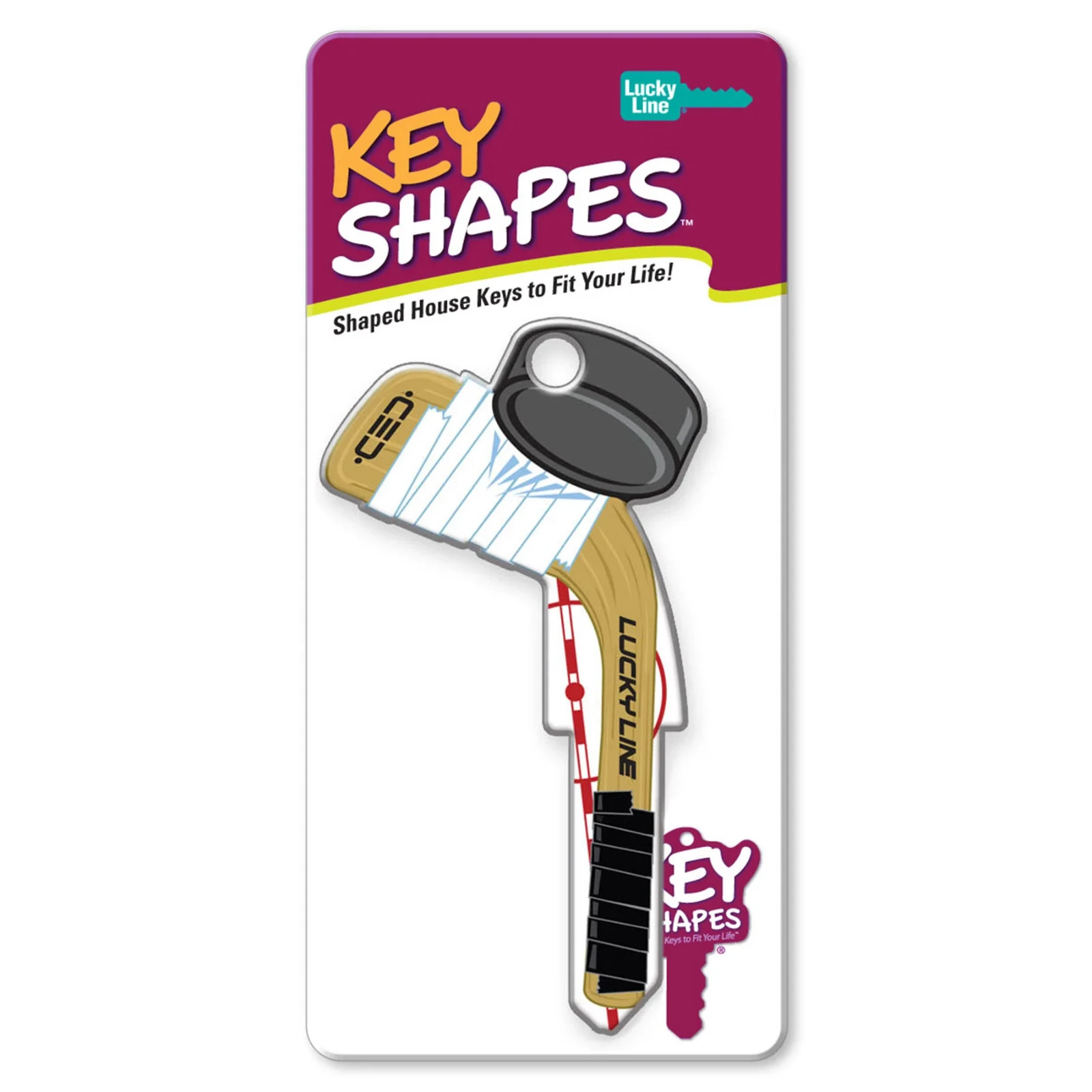 LUCKY LINE B130K HOCKEY KWIKSET KW1 KEYWAY HOUSE KEY SHAPES