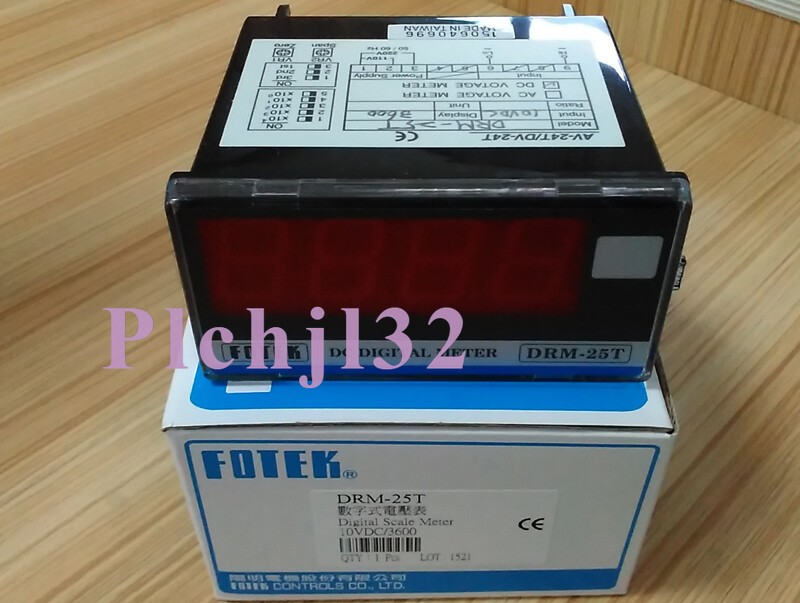 1pc New FOTEK Speed Voltmeter Ammeter DRM-25T