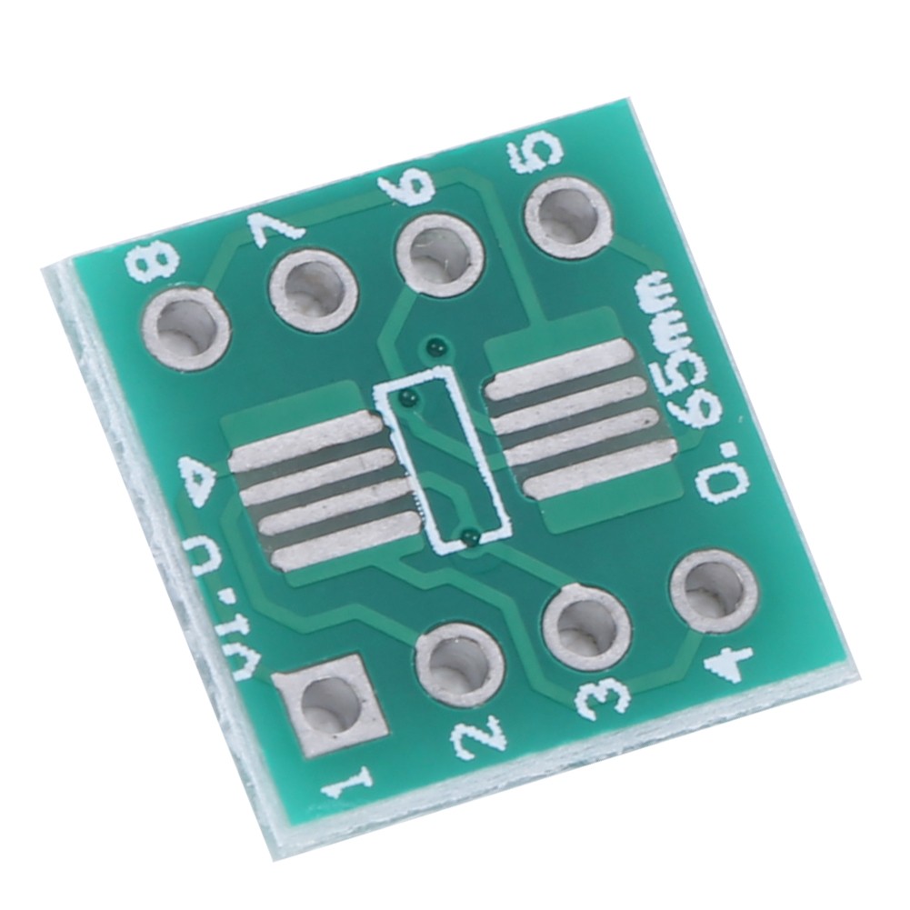 ˇ100x Converter Module Lightweight SOP8 To DIP8 Adapter Board For Printed