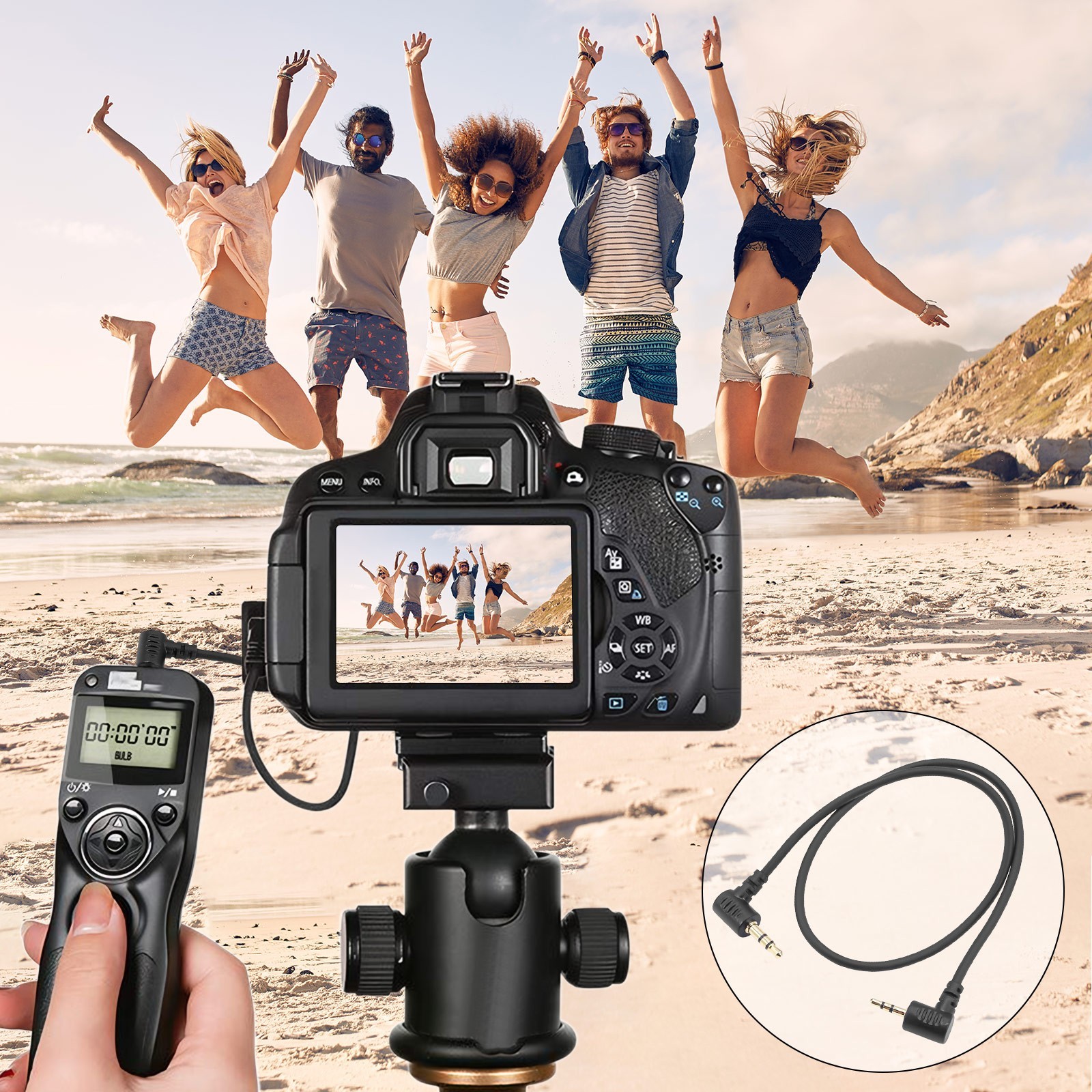 2.5mm-X/3.5mm-X Series Shutter Release Remote Control Cable for Hasselblad X1D