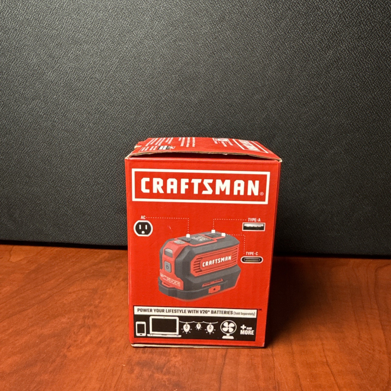 Craftsman V20 150W Portable Power Station Inverter CMCB1150B, Tool Only (2815)
