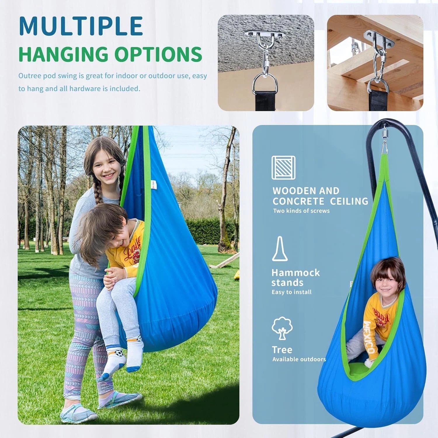 Cotton Child Hammock Swing Chair